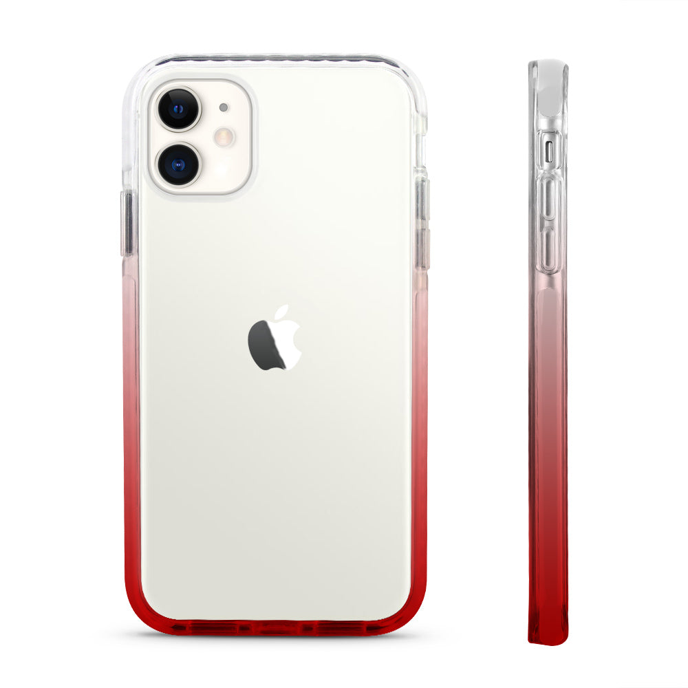 iPhone Red White Anti-Shock Cases