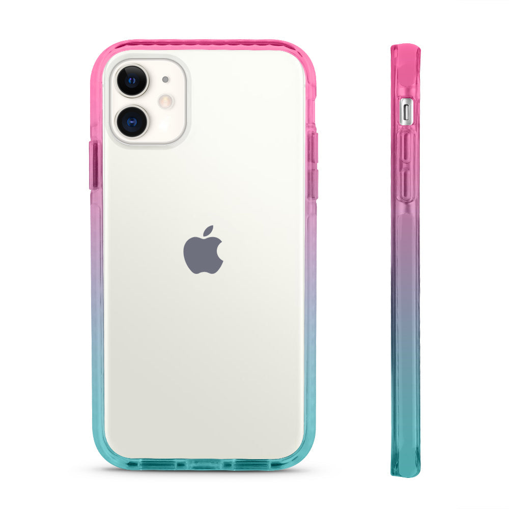 iPhone Pink Aqua Anti-Shock Cases