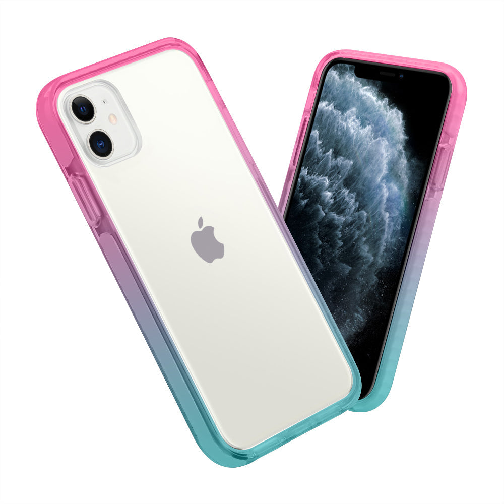 iPhone Pink Aqua Anti-Shock Cases